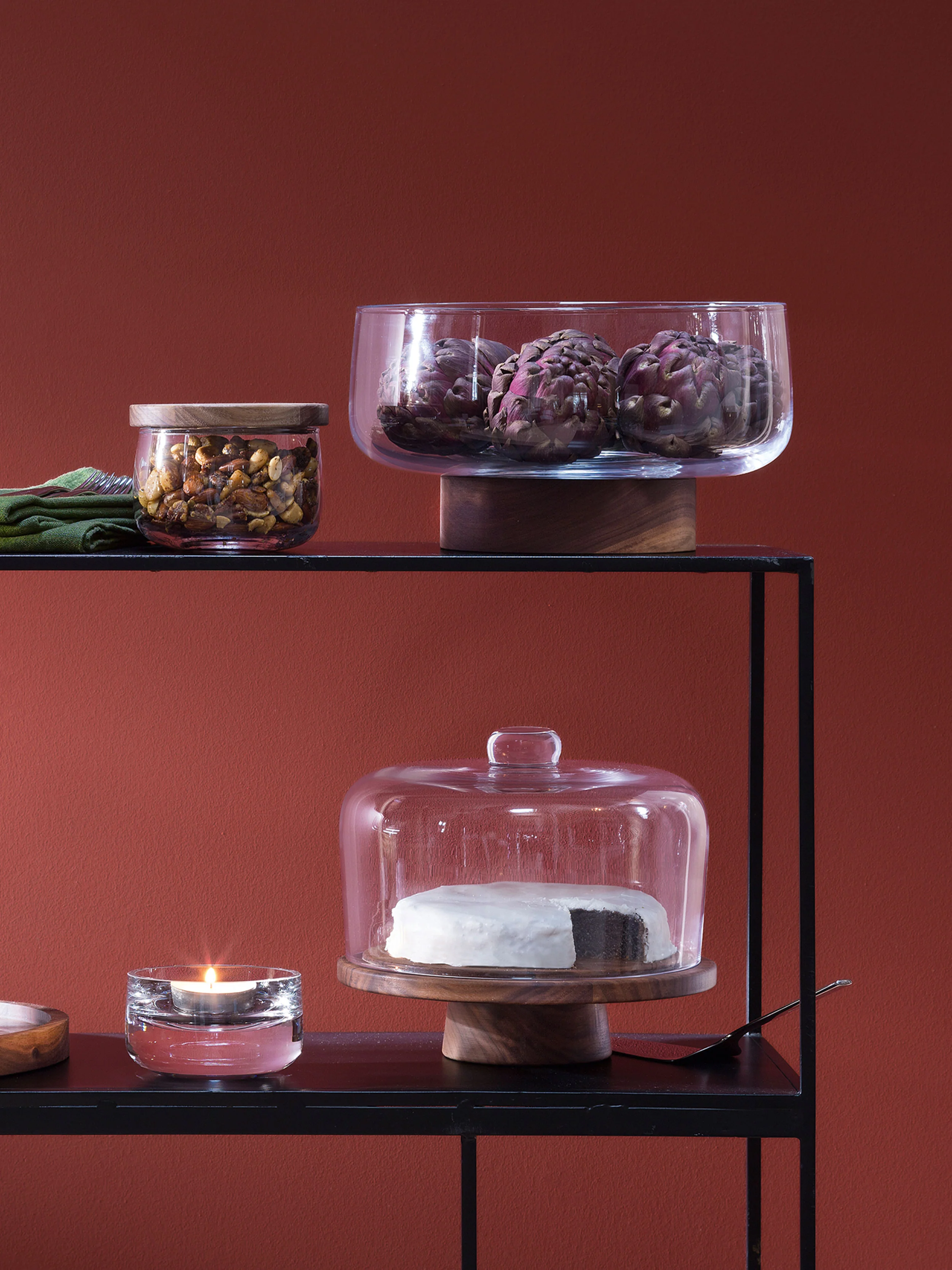 Bowl & Walnut Base - Image 4