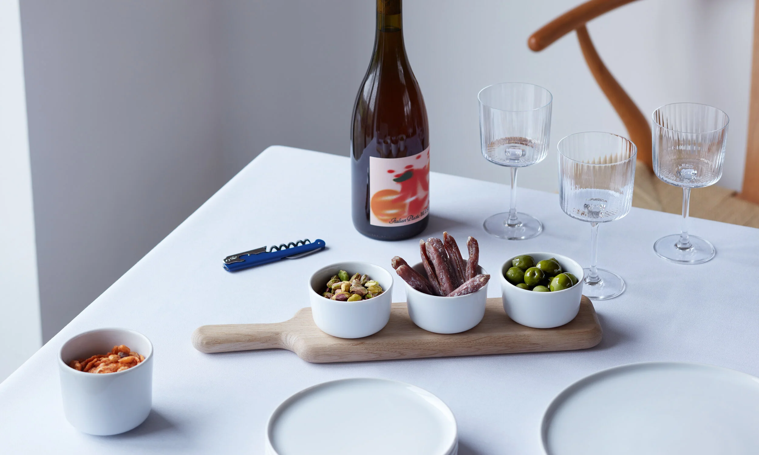 Bowl Set & Oak Paddle - Image 4