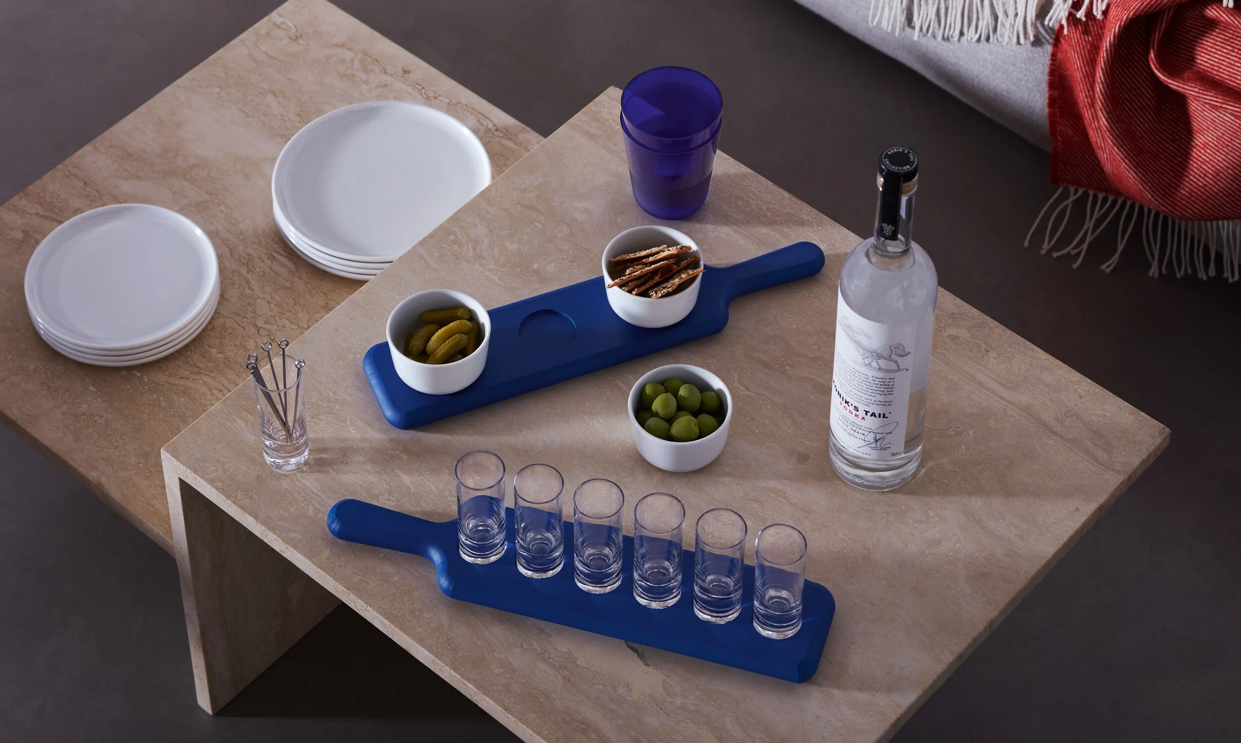 Vodka Serving Set & Ash Paddle - Image 27