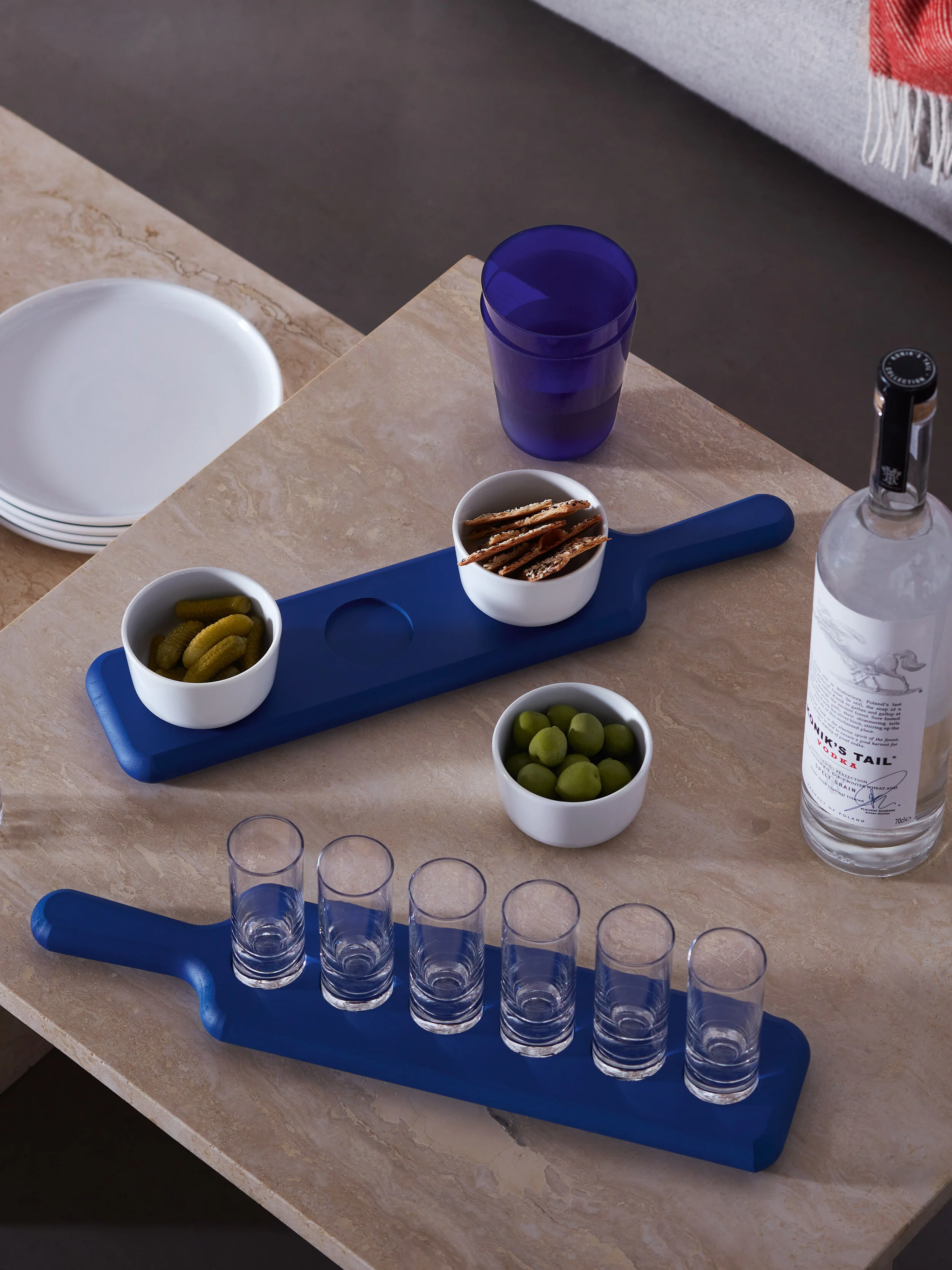 Vodka Serving Set & Ash Paddle - Image 33
