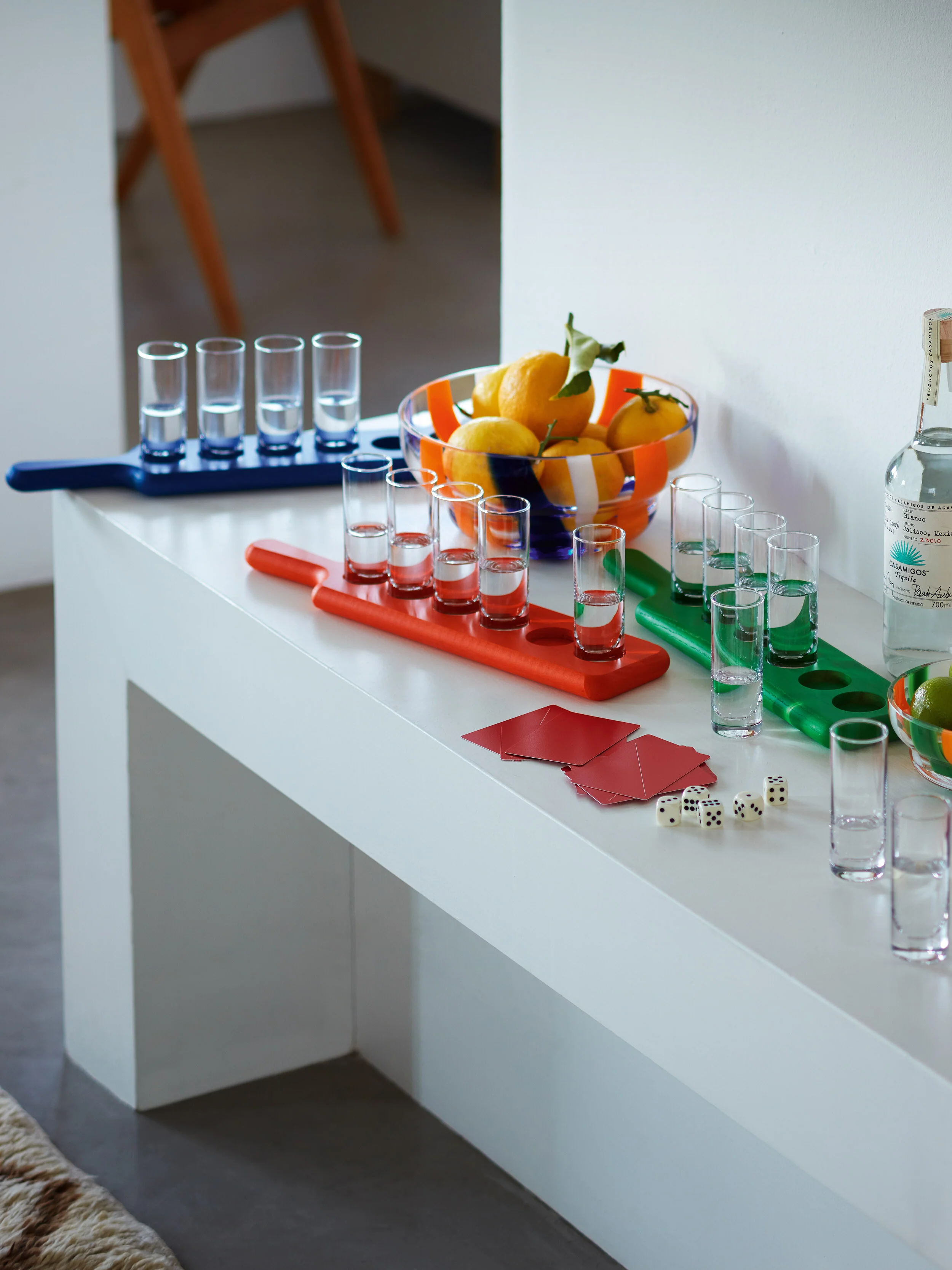 Vodka Serving Set & Ash Paddle - Image 5