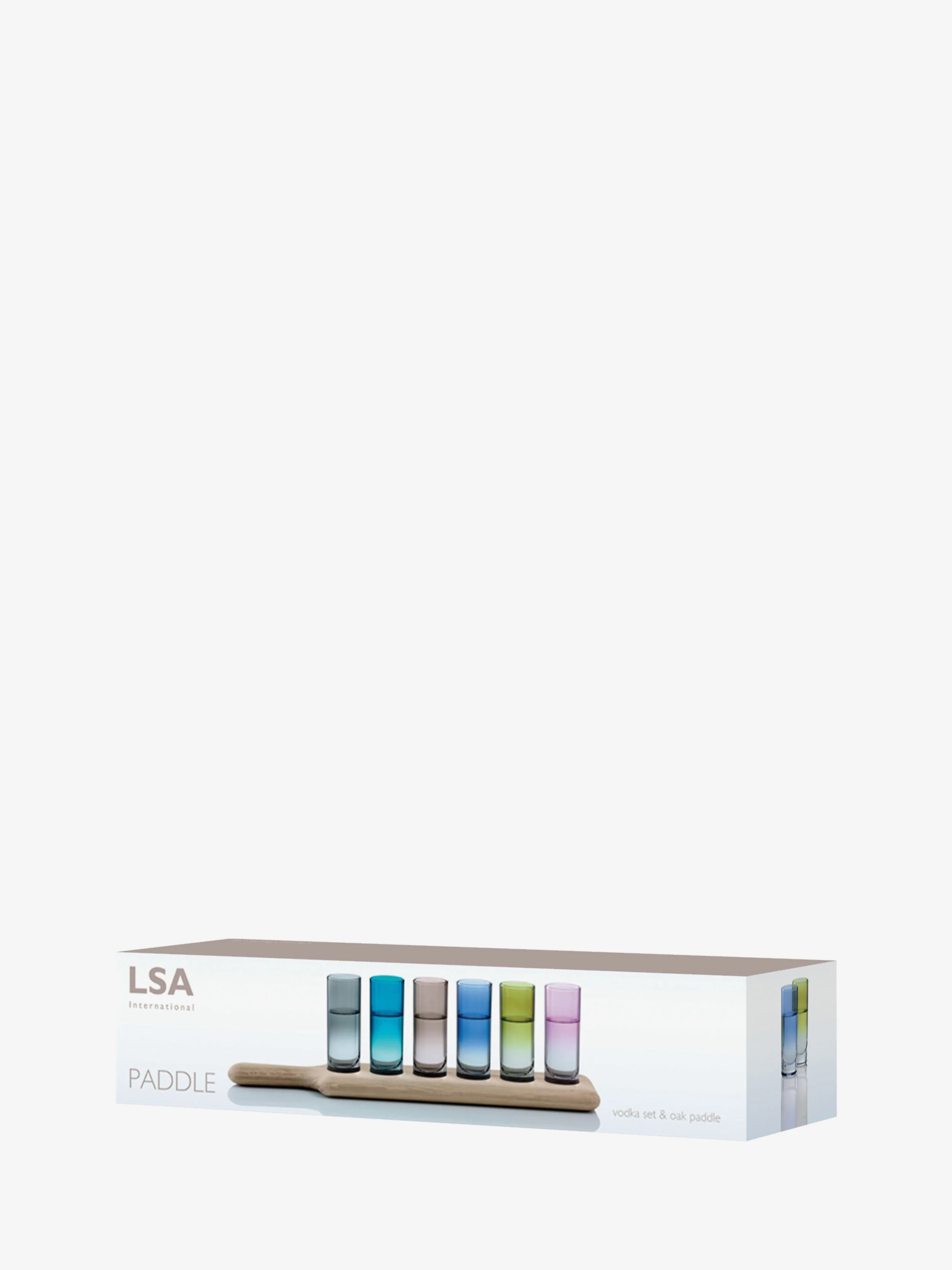 Vodka Set & Oak Paddle - Image 3