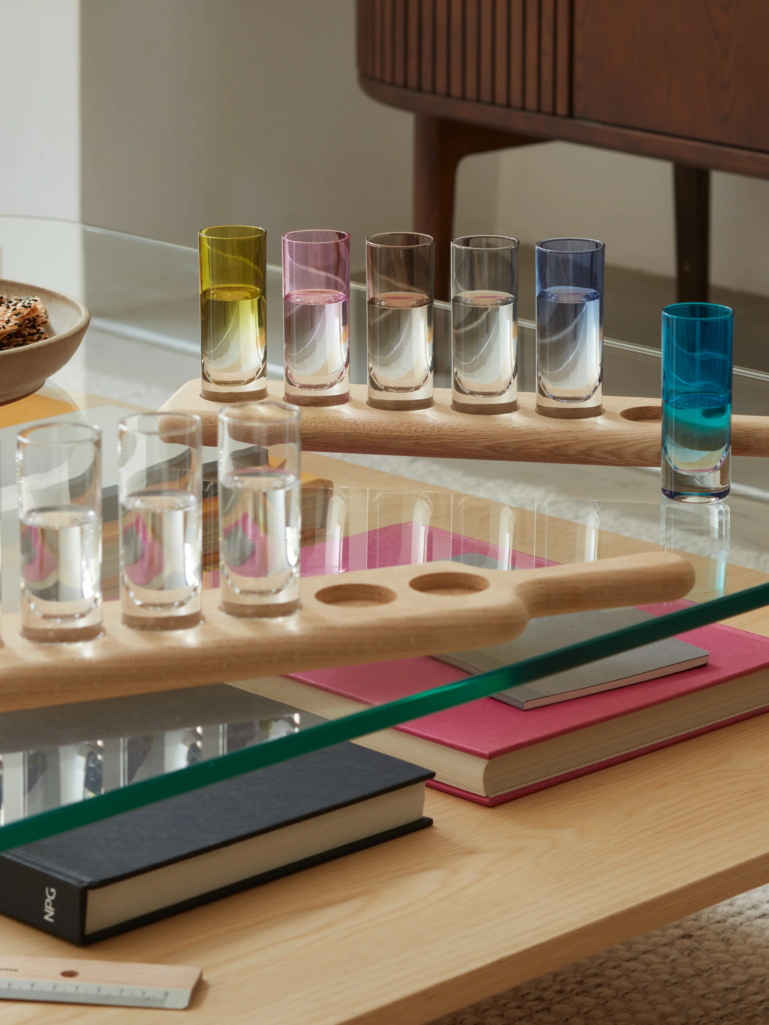 Vodka Set & Oak Paddle - Image 7